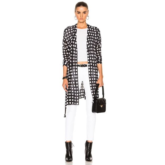 Rag&Bone Black and White Checked Cardigan, size XS - Picture 6 of 7